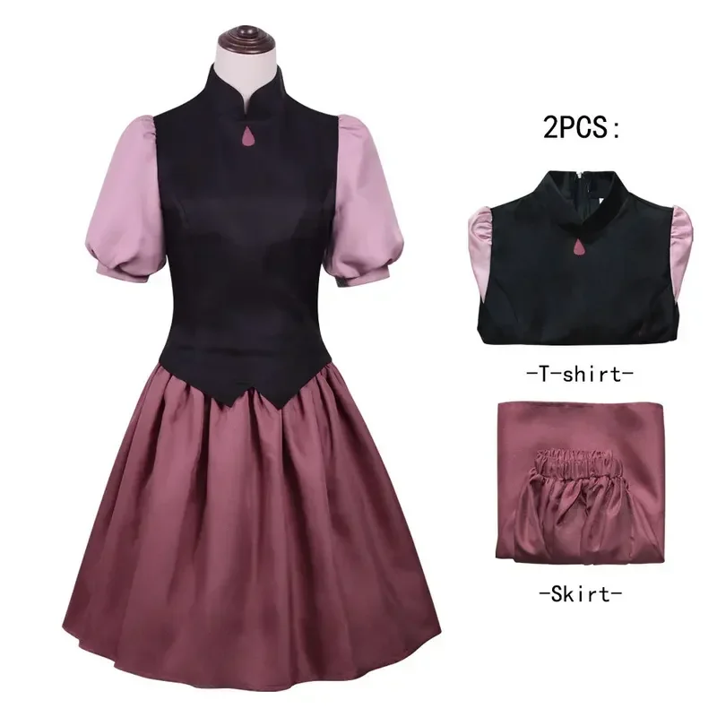Blight Amity the Owl Cosplay kostýmy dámske šaty top sukňa Halloween Carnival Suit Mn7