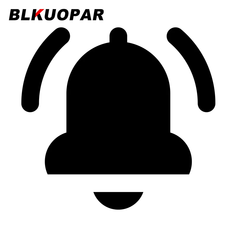 Blkuopar pre alarmové zvončeky nálepky módne slnečné krémy Osobnosť osobnosť nárazník motocyklová prilba vodotesný vinylový obal vinyl auta