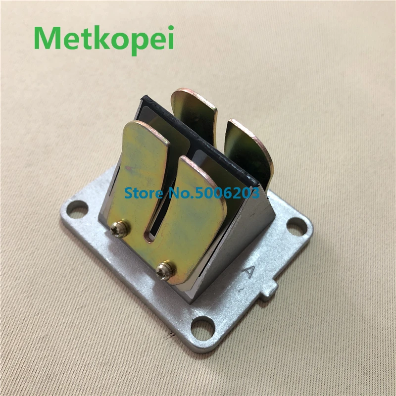 Blok s ventilom Reed s okvetnými lístkami Membran Assy pre Yamaha DT125 RS125 DT 125 2 Stroke moped Secootter Vents Motocykle