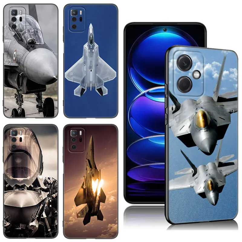 Blokovanie letectva Čierny Silikónový telefón pre Xiaomi Redmi Note 10 11S 12 13 4G 8 9 11T Pro 5g Plus 8t 9s 10s 12s