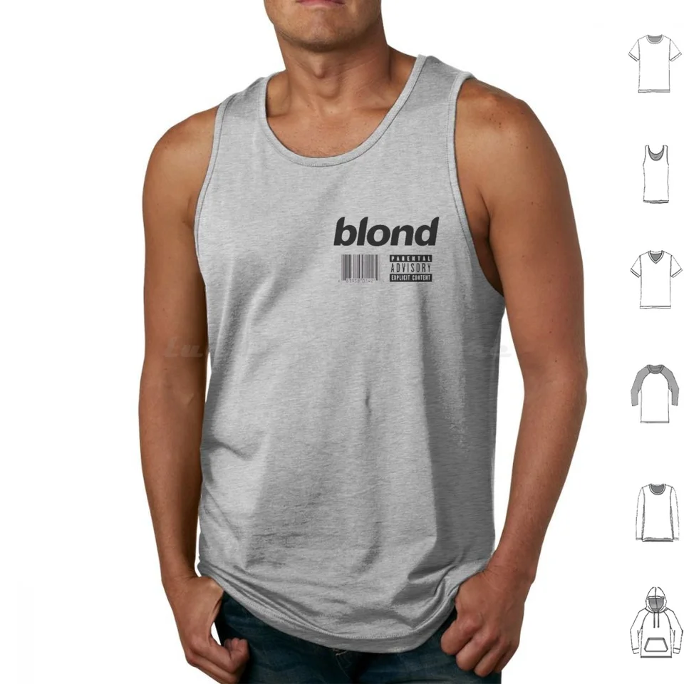 Blondínky Touch Tops vesta bez rukávov blond blondínka Frank Music Ocean Tyler The Creator Channel Orange Brockhampton hip hop rap