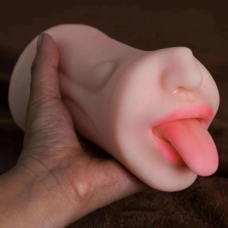 Blowjob masturbator Skutočná veľkosť vagíny Sex Tooys Tooys pre mužov mačička 2 v 1 potešením Toy Man Pocket Realistické umelé vreckové mačička