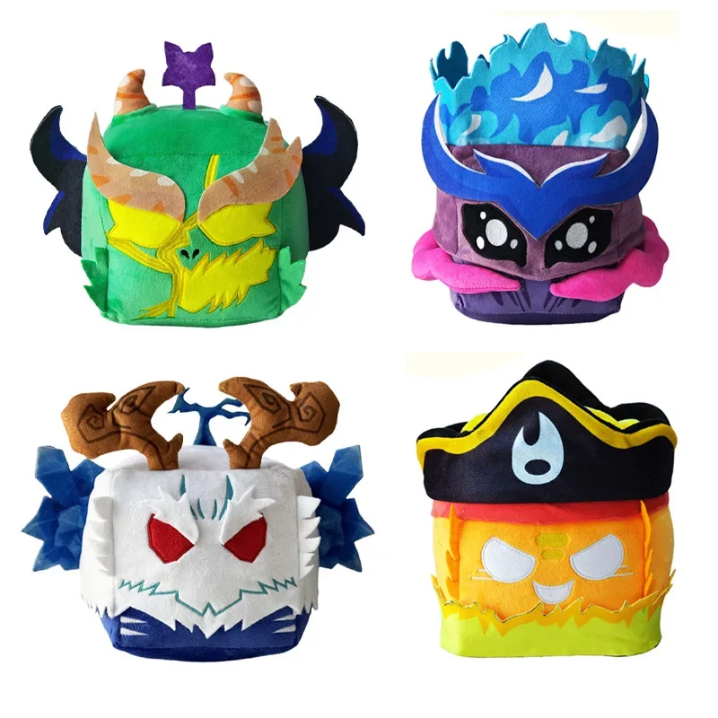 Blox ovocné kitsuny plyšové hračky ovocie plnené zvieratá mäkká hračka Doll Blades Bfruited Fox Dragon Mammoths
