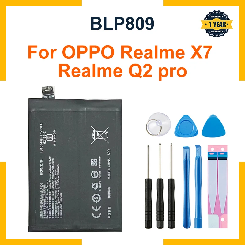BLP809 4300 MAH LI-POLYMER Výmena batérie pre Realme Q2 Pro