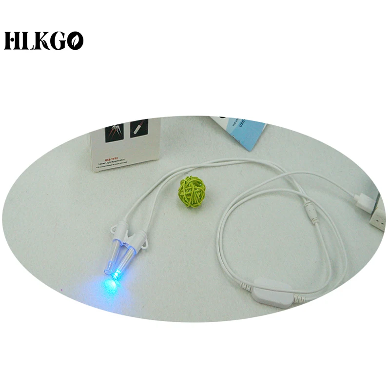 Blue a UV svetlo laserový nos rinitídy sinusitída terapia Meridian Energy Massager