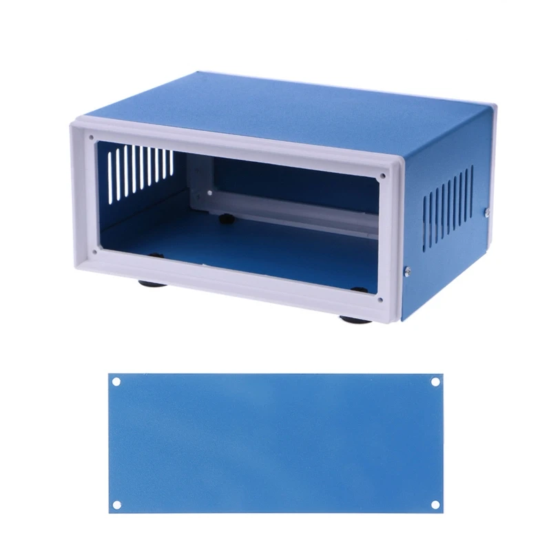 Blue Junction Box Kovový obdĺžnik Elektronický projekt pre prípad preventívnej skrinky preventívne skrinky