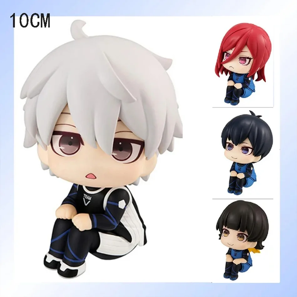 Blue Lock Anime Figure Isagi Yoichi Chigiri Hyoma Bachira Meguru Nagi Seishiro Action Figures Collection Model Figurine Doll Hračky