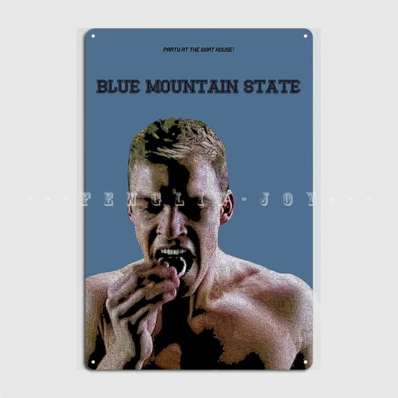 Blue Mountain State Metal Sign Prispôsobte barovú jaskyň