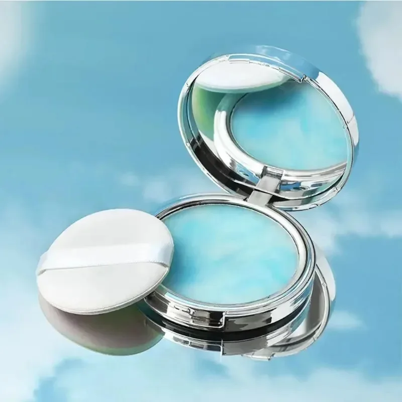 Blue Sky Oill Ovládanie Dlhodobý prášok prášku s potápaním na make-up nastavenie nepremokavého bullanya facial Foundation Cosmetics