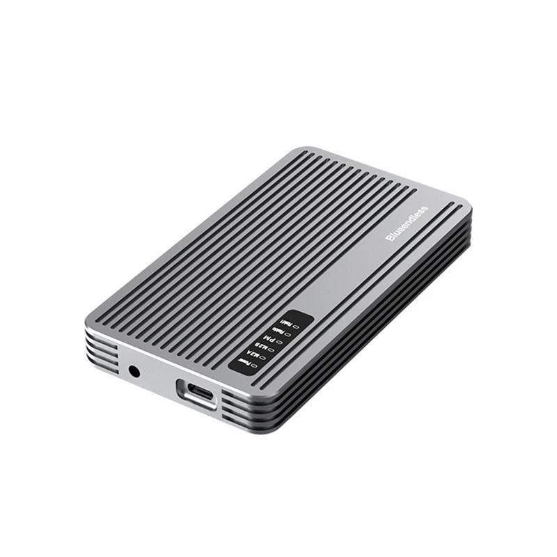 Blueendless Dual Bay Mobile Pevný disk box 20 GBPS M.2 SATA/NVME SSD CONSD DUAL BAY NVME RAID SSD CASE