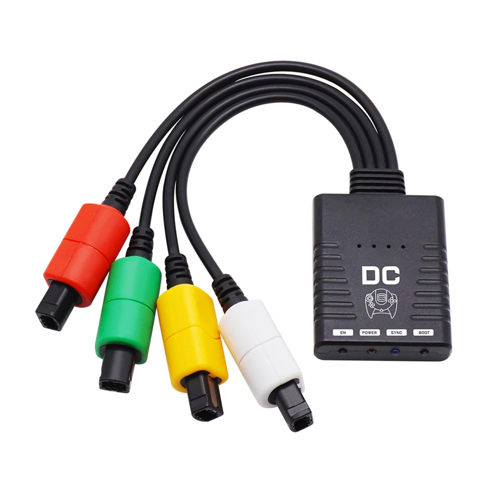 Blueretro GamePad Wireless Adapter Reset Button Bluetooth-kompatibilný pre viacerých hráčov bezdrôtového ovládača pre konzolu PS3/PS4