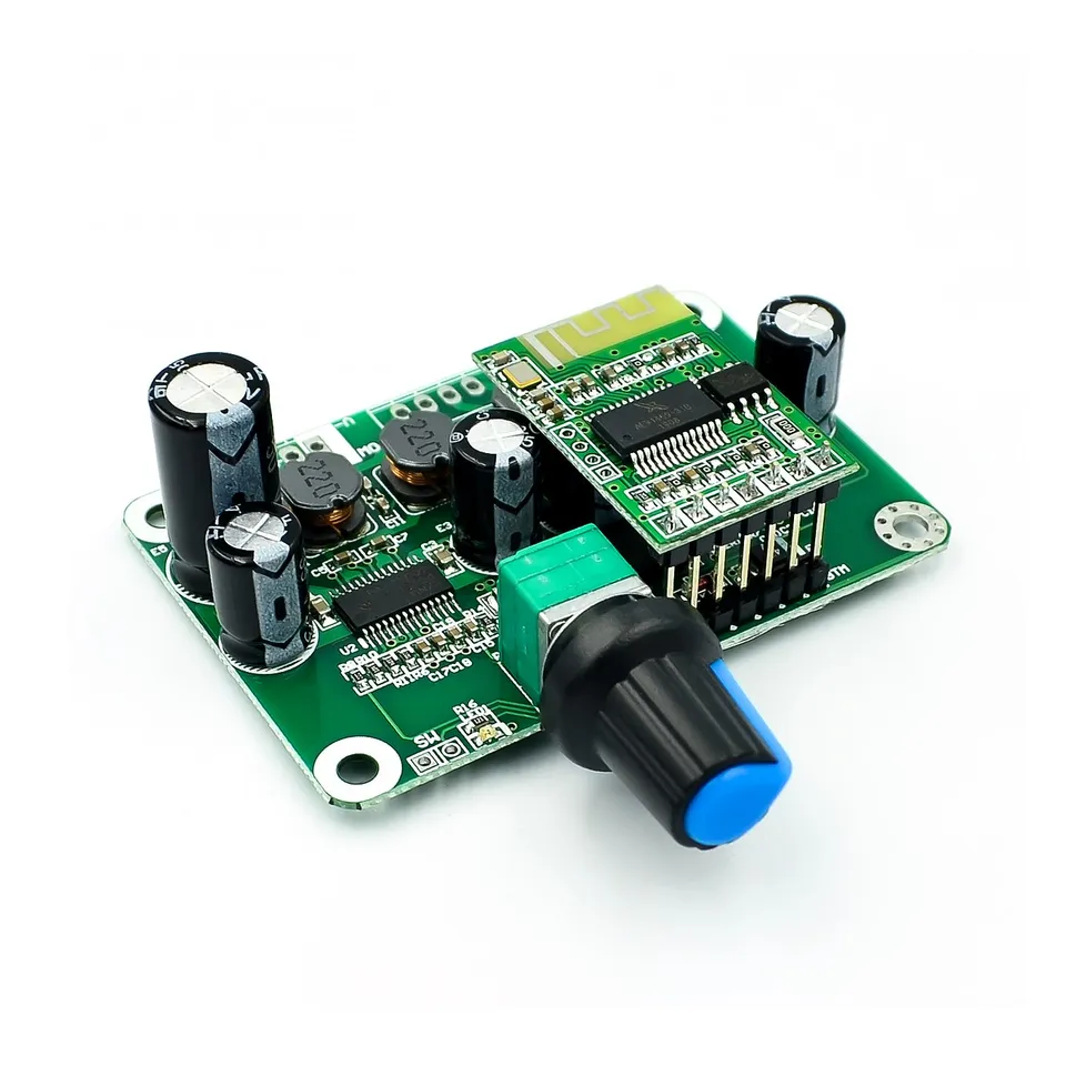 Bluetooth 4.2 TPA3110 30W+30W PBTL Digital Stereo Audio Power Board Modul 12v-24V pre prenosný reproduktor USB