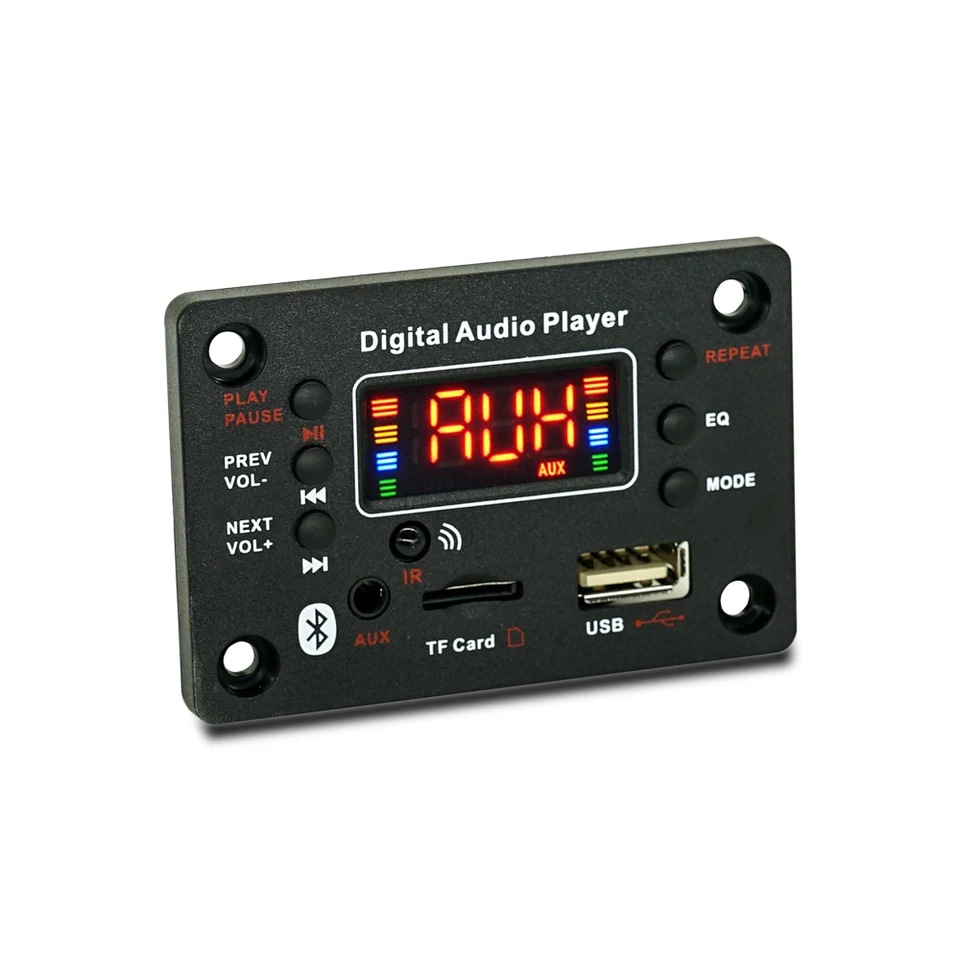Bluetooth 5.0 MP3/WMA/WAV/APE/FLAC Decoder Board Car Audio USB TF FM Radio Modul MP3 Bluetooth MP3 Hudobný prehrávač reproduktora
