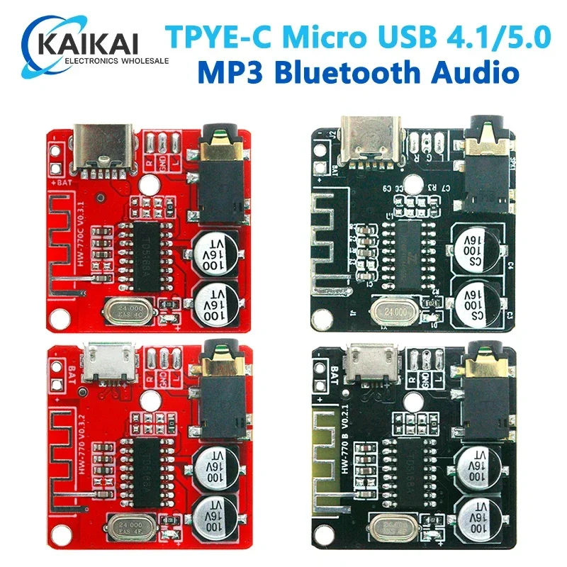 Bluetooth Audio prijímač doska Bluetooth 5.0 MP3 bezdrôtovú dekoláciu bezdrôtového stereofónneho hudobného modulu 3.7-5V XY-BT-Mini