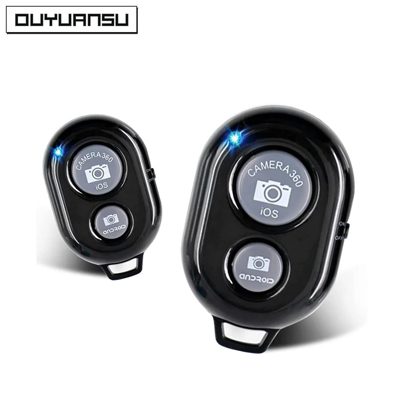 Bluetooth fotoaparát diaľkový diaľkový ovládač pre smartfóny bezdrôtové fotoaparáty Diaľkové ovládanie kompatibilné s iPhone a Android Kliknite na fotografie a videá