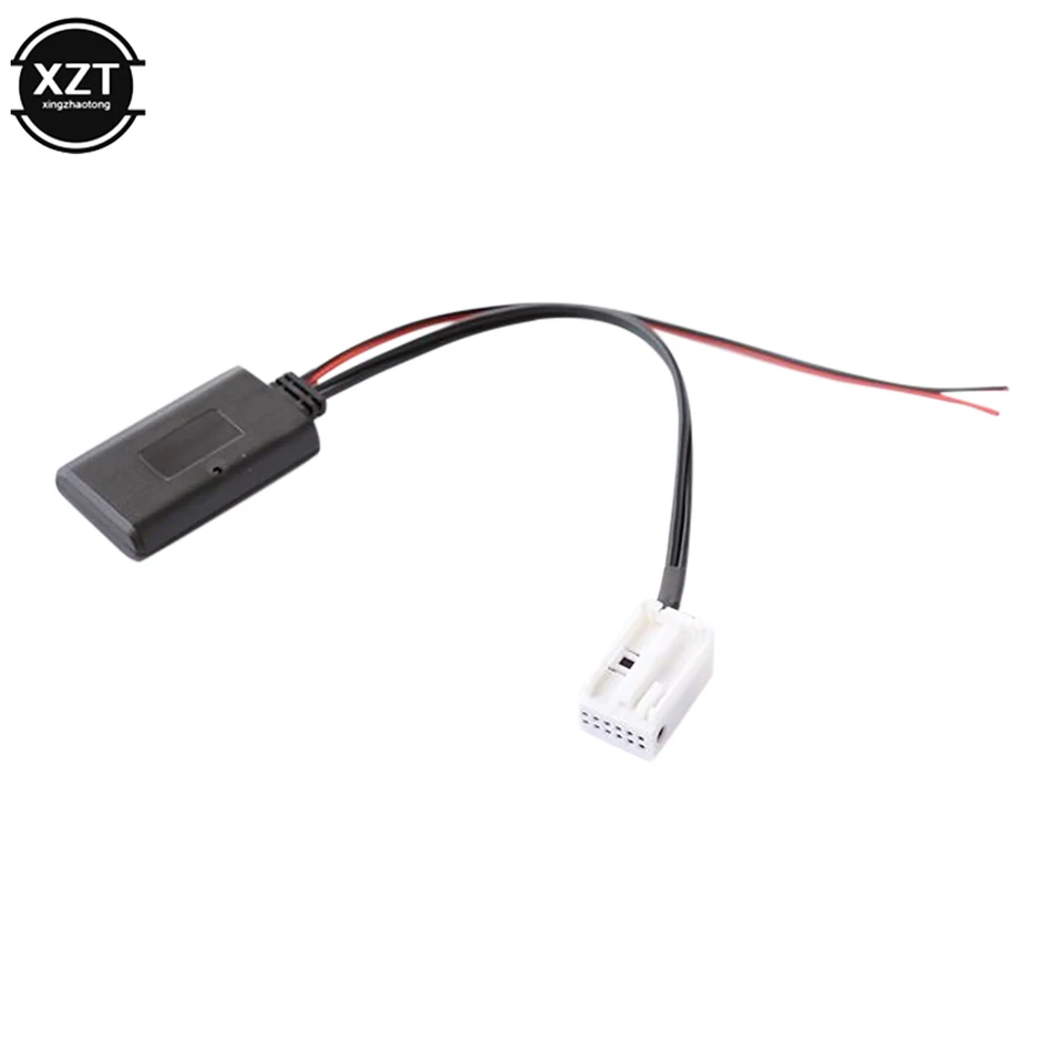 Bluetooth kompatibilný adaptér MP3 pre Volkswagen RCD210 RCD300 RCD310 RNS300 RNS310 MFD2 12-kolíkový adaptér Play Player Player