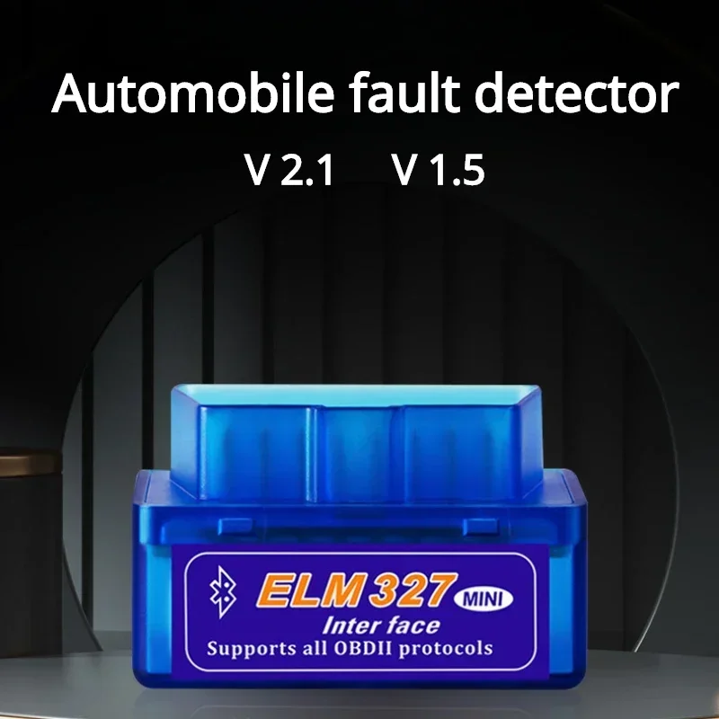 Bluetooth kompatibilný ELM327 V2.1 V1.5 Automatický OBD skener kód čítania nástroja CAR Diagnostický nástroj ELM 327 pre protokoly Android OBDII