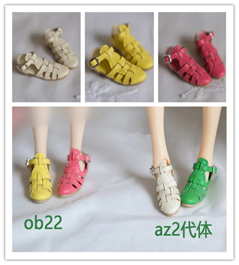 Blyth Shoes Pullip Vintage Roman Dolls Sandals Dojky (vhodné pre OB22, OB24, Azone, Barbi, MMK, Licca, Kurhn, BJD)