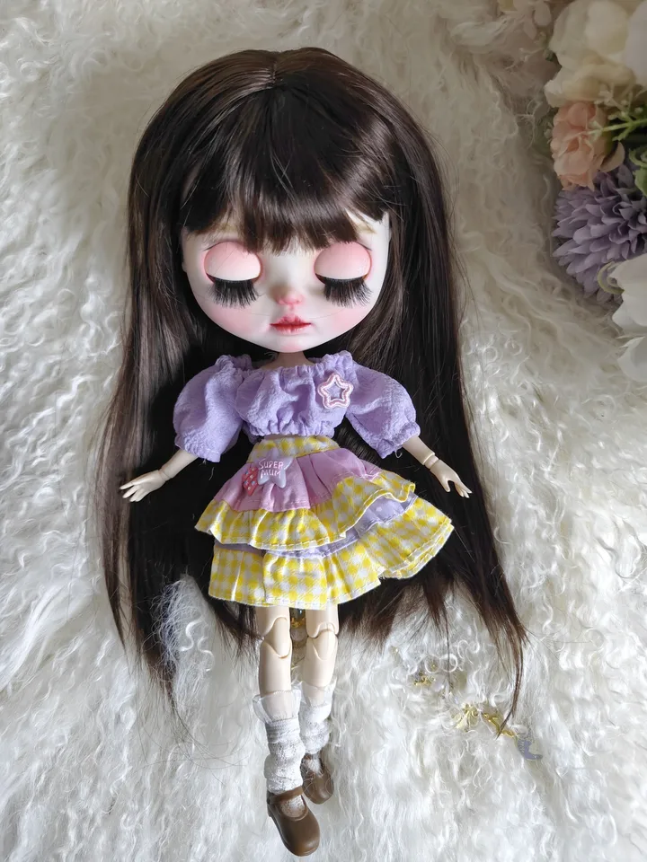 Blythe Doll Cleess oblečenie kawaii sladká sukňa pre ymy licca azones OB24 OB22 Doll Action Figur