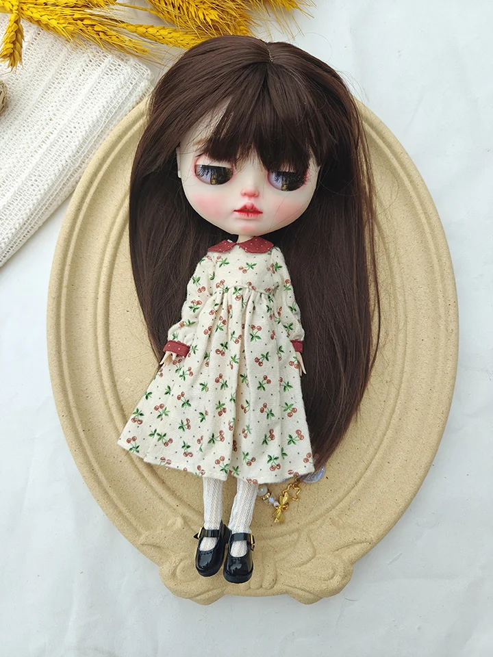 Blythe Doll Clothes Last Sukňa roztomilý ručne vyrobený ob22 OB24 Azone Blythe Dolld Doplnky šaty Blythe oblečenie pre priateľu darček
