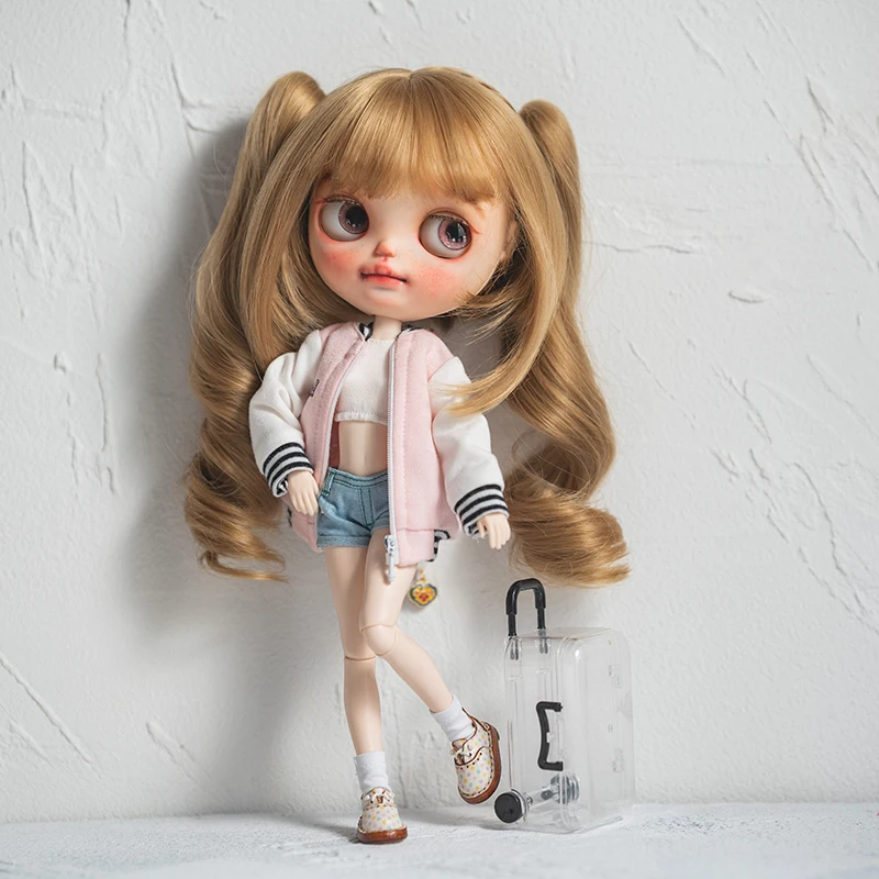 Blythe Small Doll Clothing doplnky Športová bunda OB22 OB27 OB24 Azone 19 Káje