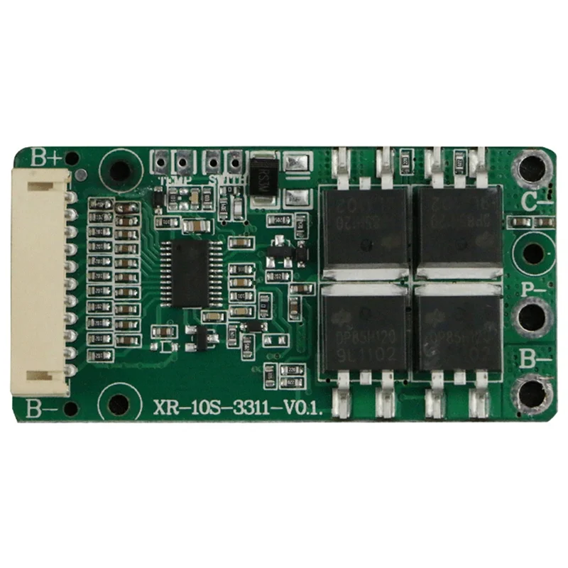 BMS 10S 36V 15A 18650 LI-ION lítium nabíjanie nabíjania nabíjania PCB PCB PCM Common port pre nabíjanie ESooter E-Bike nabíjanie