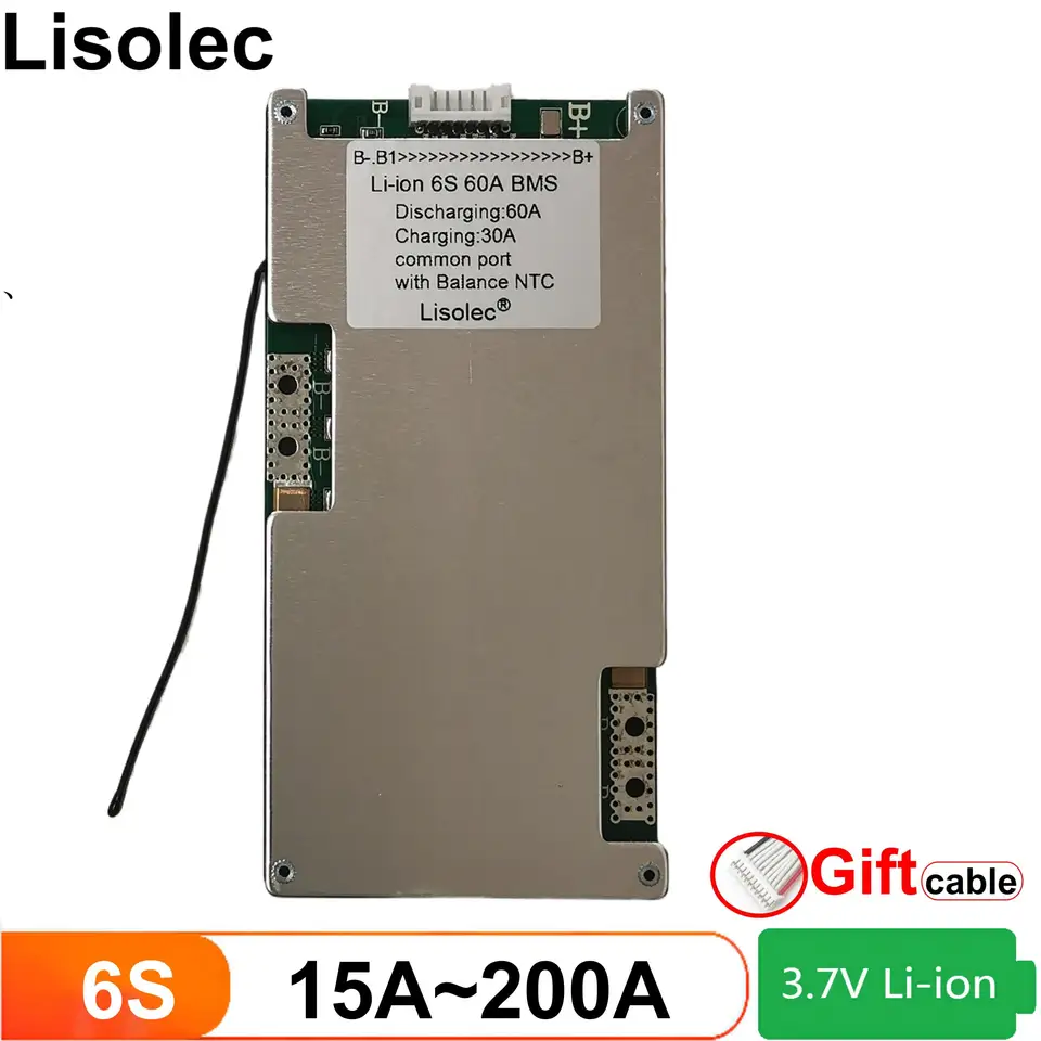 BMS 6S 100A LI ION 24V 15A 20A 25A 50A 60A 80A 120A 150A 200A BMS 6S Lítium iónovej batérie Elektrické nástroje Segway Balanced Board
