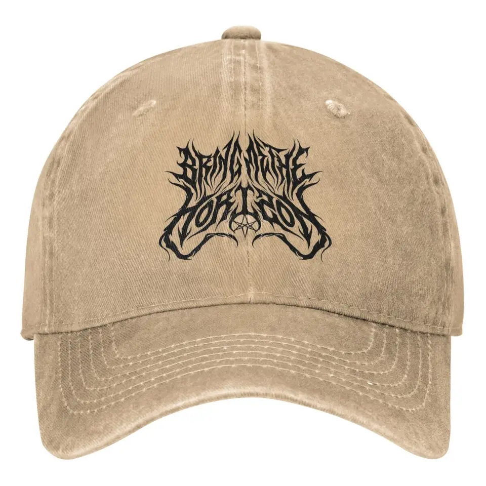 Bmth Prineste mi horizonty denim džínsball baseball cap britská rocková hudba kemping klobúk klobúk letné ženy slnečné krémy baseballové čiapky