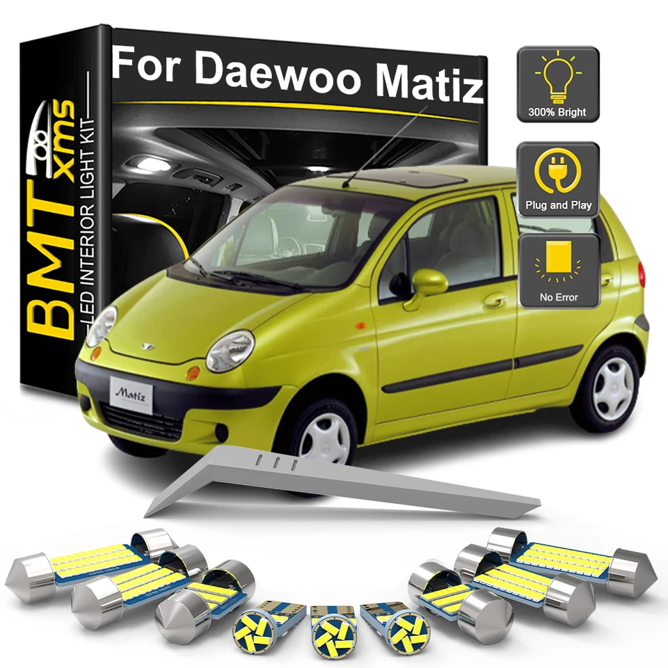 BMTXMS pre Daewoo Matiz M100 M150 M200 M300 1998-2014 2015 2016 2017 2018 2018 LED Interiérová žiarovka LED žiarovka CANBUS CANBUS CANBUS CANBUS TRUNK LAMP