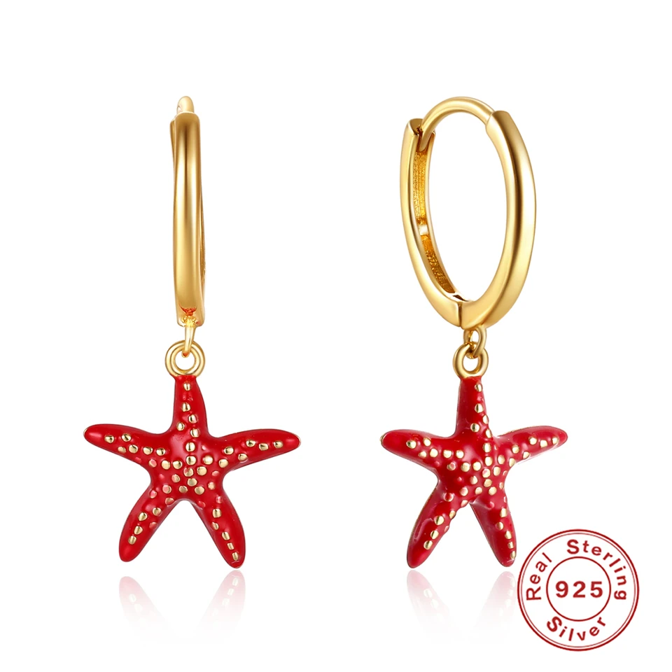 Boako 925 Sterling strieborné náušnice s piercingom na piercing obruč pre ženy Plata de ley 925 Pendientes oorbellen darčeky