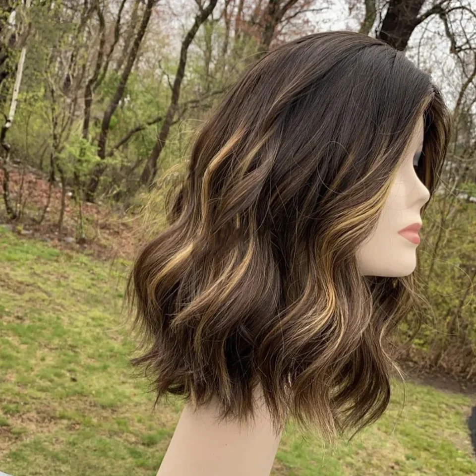 Bob 28inch Body Wave zvýraznenie blondínky bez glueless 5x5 hodvábna základňa Židovské ľudské vlasy parochňu detské vlasy HD čipky európske vlasy vopred vopred