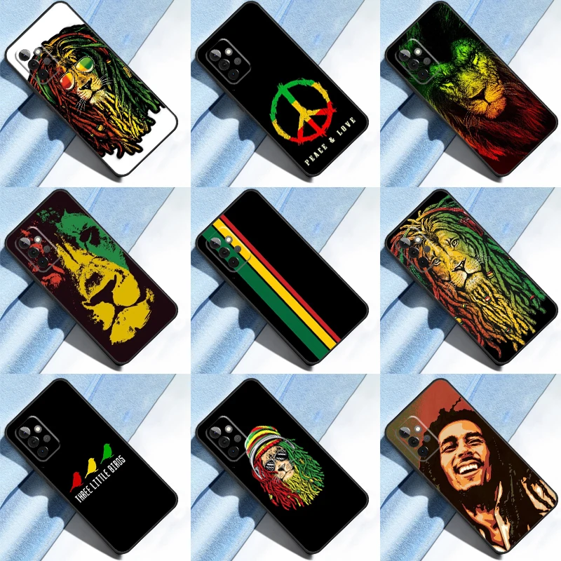 Bob Marley Rasta Lion Case pre Samsung Galaxy A14 A34 A54 A53 A23 A13 A33 A52 A32 A42 A22 A12 A51 A71