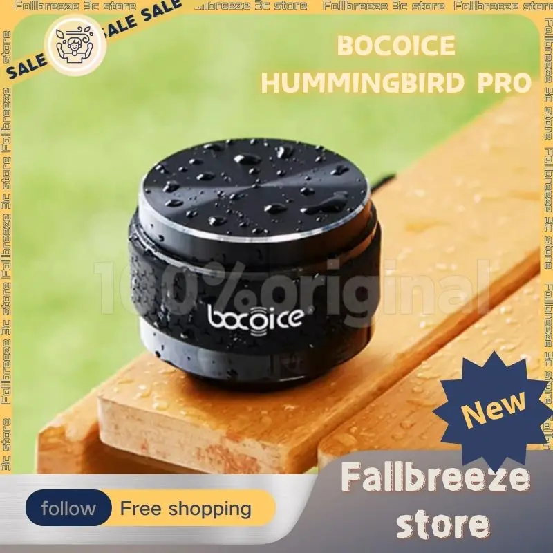 BOCOICE Hummingbird Pro Mini reproduktor Tws Magnetic Atraktion Kost Vedenie Prenosný reproduktor RGB Long Endurance Reproduktor Darčeky