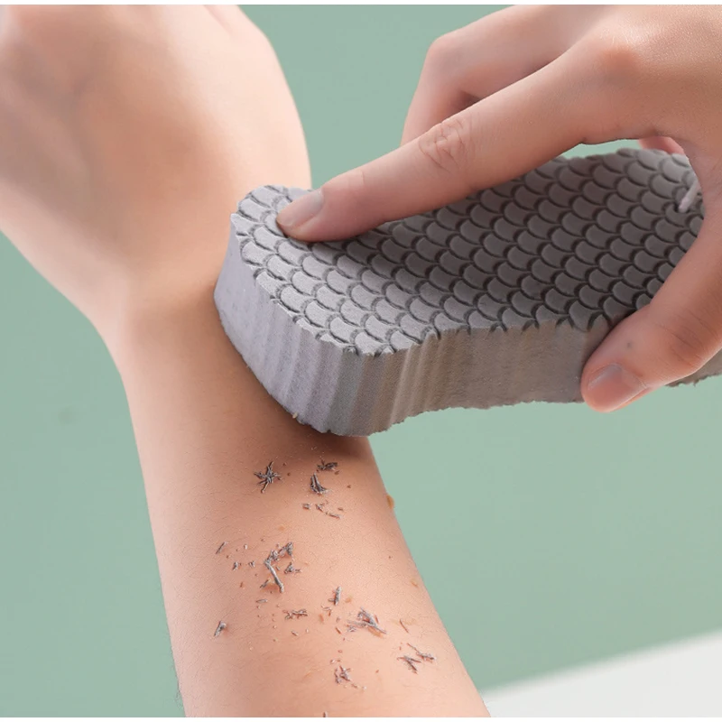 Bodlová kúpeľňa Exfoliating Scrub Exfoliante Špongge Sprchova kefka Koža Čistiaci čistiaci prostriedok odumretý odstraňovač sponge kúpeľňa