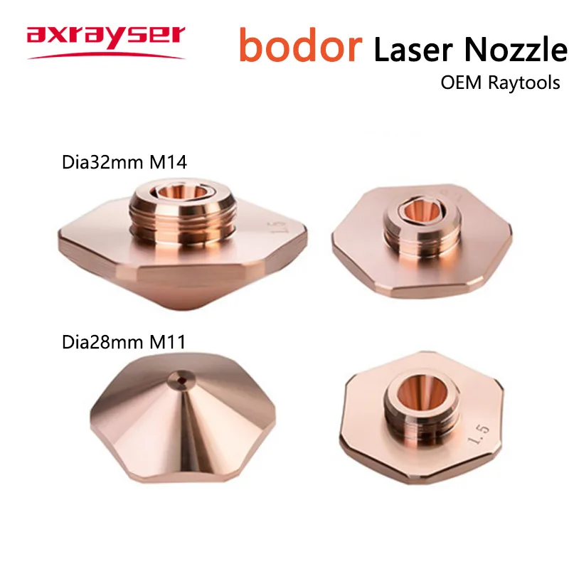 Bodor laserové trysky keramický držiak prsteň D28/32 M11/14 Vláknové časti Vlákno Single/Double Layers Caliber 0,8-4.0 Raytools Precitec