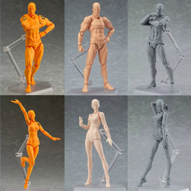 Body Chan a Body Kun Action Figure PVC Movabale Archetyp