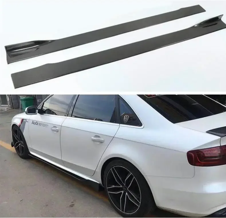 Body sukne pre Audi A4 S4 RS4 SLINE B8.5 2012 2013 2014 2015 2016 2016 Bočné telové sukne súprava na pery na uhlíkové vlákno