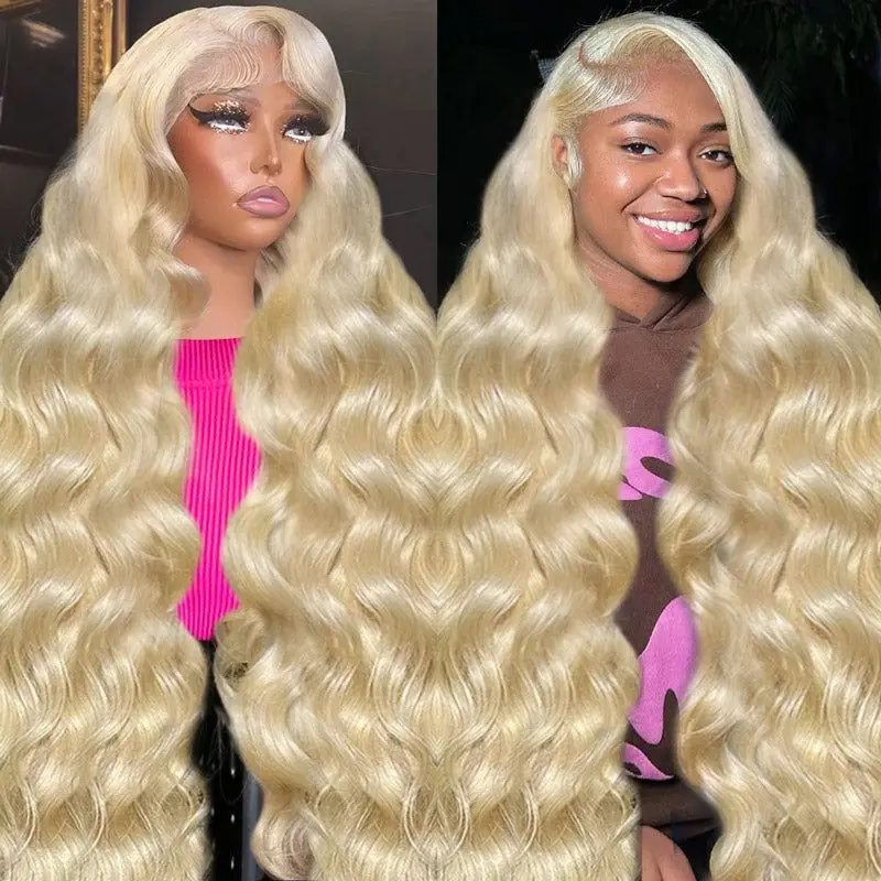 Body Wave 613 HD Lace Čelné ľudské vlasy parochňa 13x6 pre ženy výber vopred vopred 30 -palcový čipk