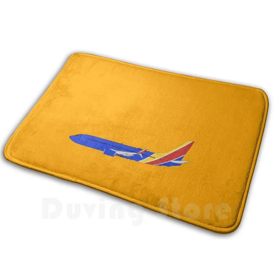 Boeing 737-800 Soft Non-Slip Mat Rug Carpet Cushion Boeing 737 800 Boeing 737 800 737 737 8H4 Scimitar Winglet Winglet