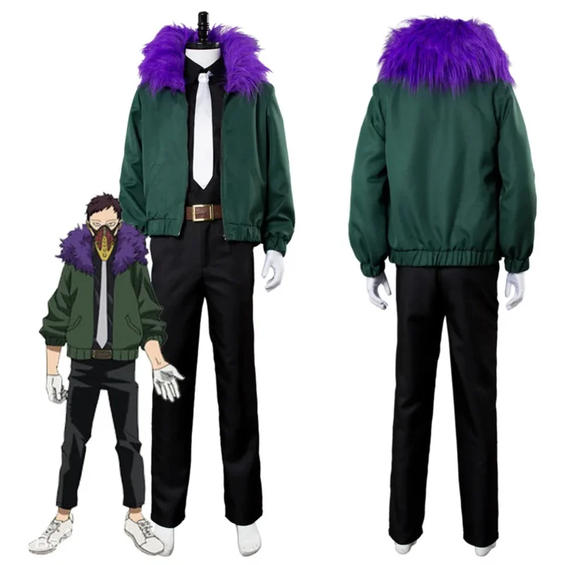 Boku no hrdin cosplay kostým My Hero Academia Kai Chisaki Cosplay kostým dospelých dospelých mužov Ženy Halloween karneval kostým na mieru