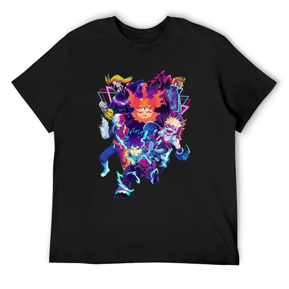 Boku_no_hero_academia Tričko Práce rýchle sušenie Custom Dizajn Vlastné anime figúrky s krátkym rukávom TEE Men