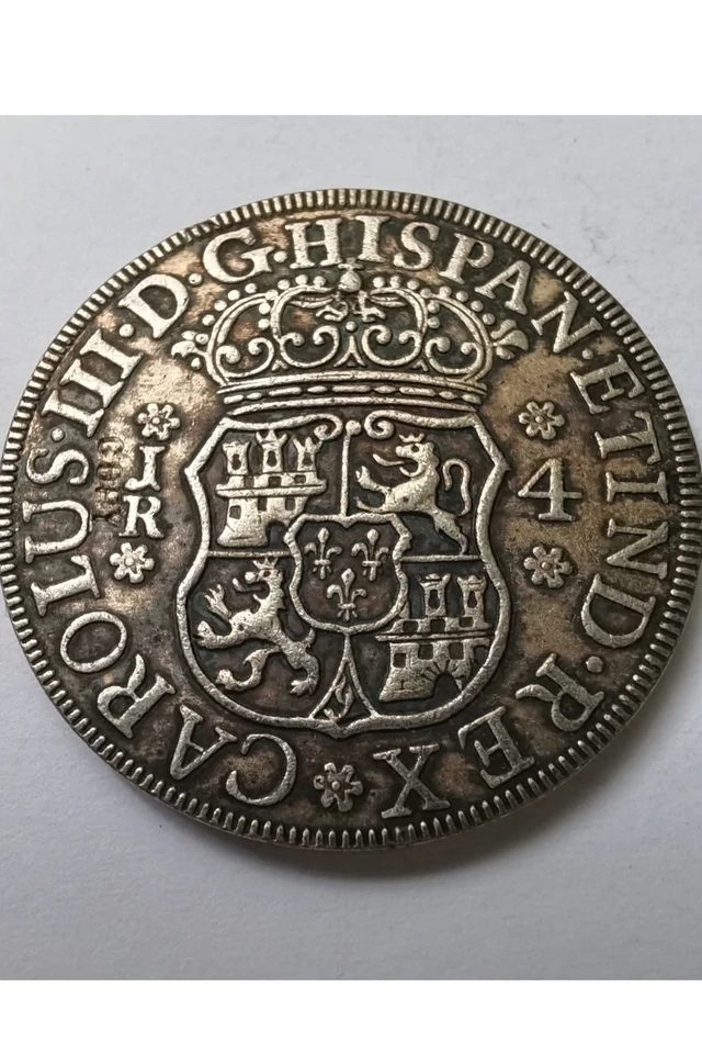 Bolívia 4 Realles - Carlos III Copy Coin (1767-1770) 4 dátumy na výber