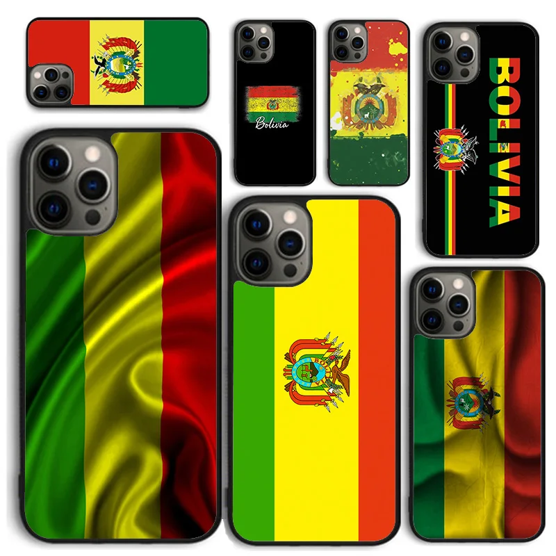 Bolívia vlajková puzdro pre iPhone 16 15 14 12 13 Mini Plus xs xr 11 Pro Max