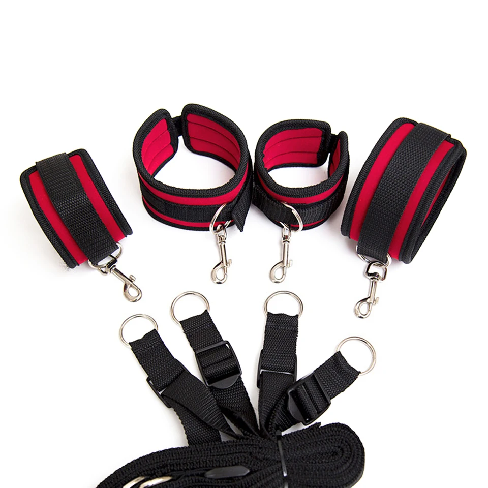 Bondage Bed Bed Restaint Foot Shackle Púty