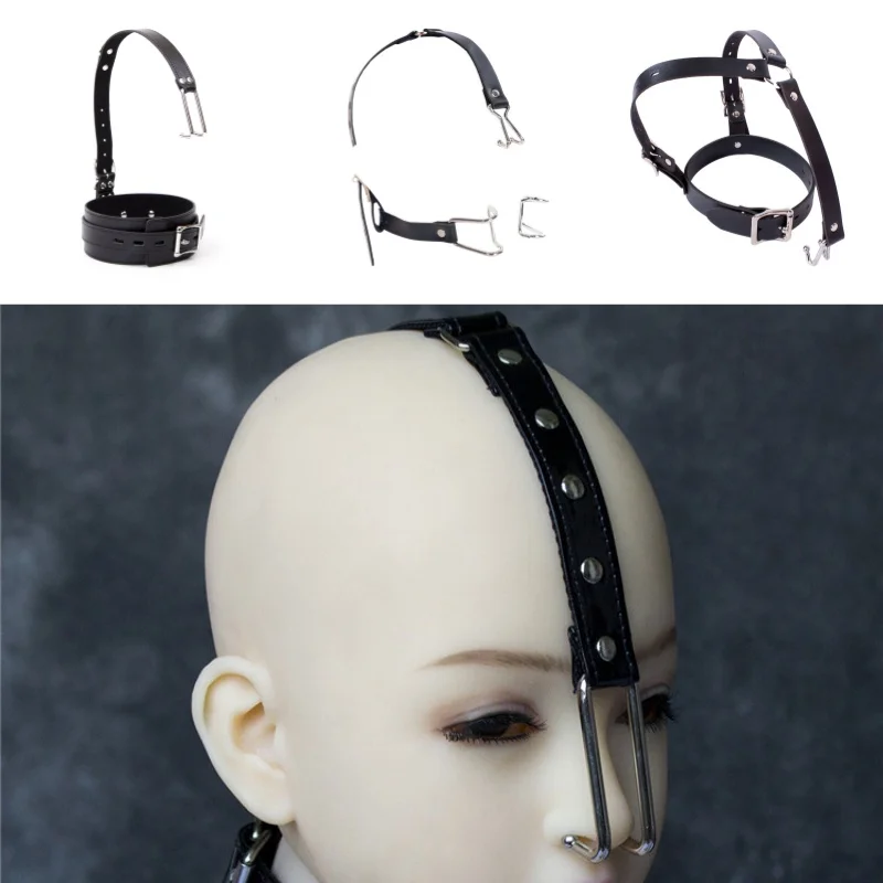 Bondage Equipment Bdsm Nose Hook Harness Strap Collar Sex Toys For Women Fetish Erotic Products Slave Adult Games SM Accessories