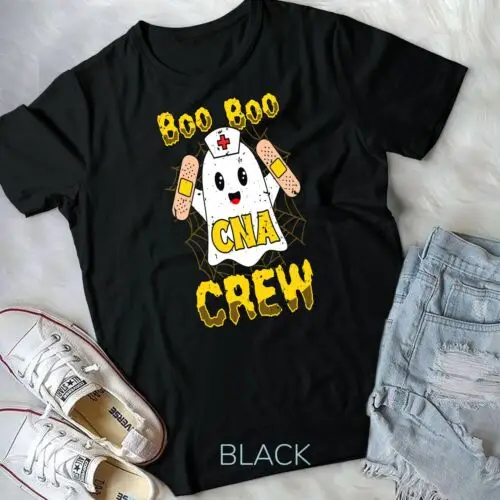 Boo Boo Crew Nurse tričko Halloween CNA sestra unisex tričko