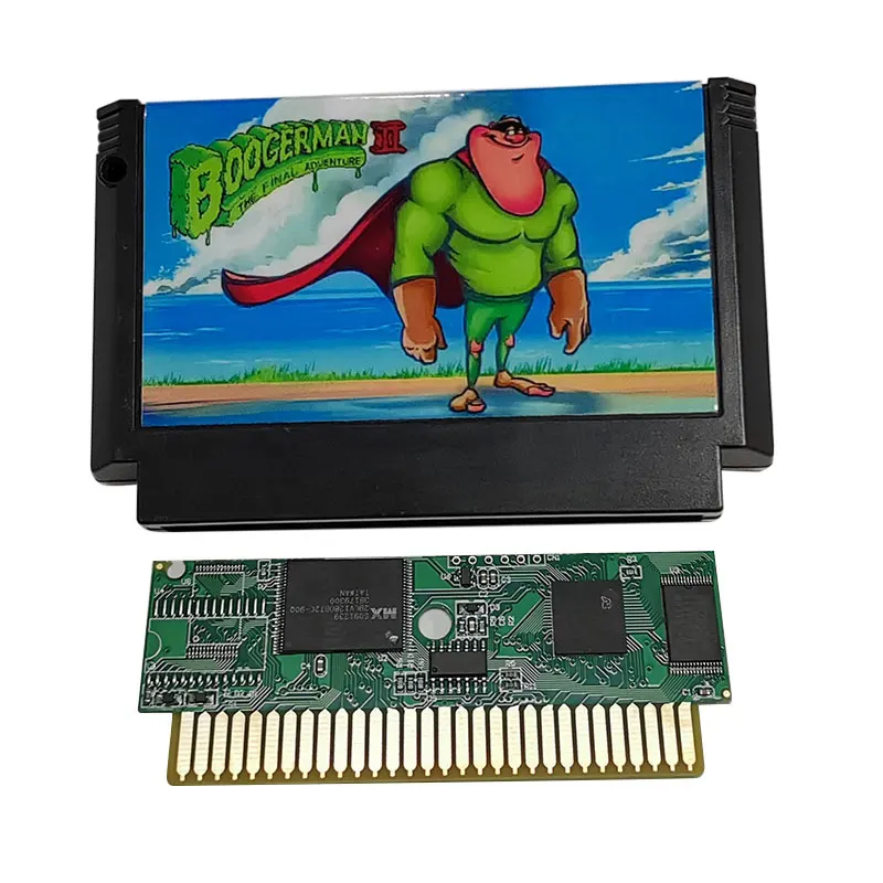 Boogerman II Final Adventure 60p Game Cabtridge pre 8 bitovú konzolu videohier