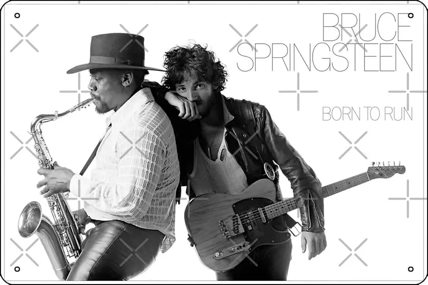 Born to Run (HQ) 1 plagát kovová plechová značka 12 x 8 palcov Funny Man Cave Domov Office Decor Decor