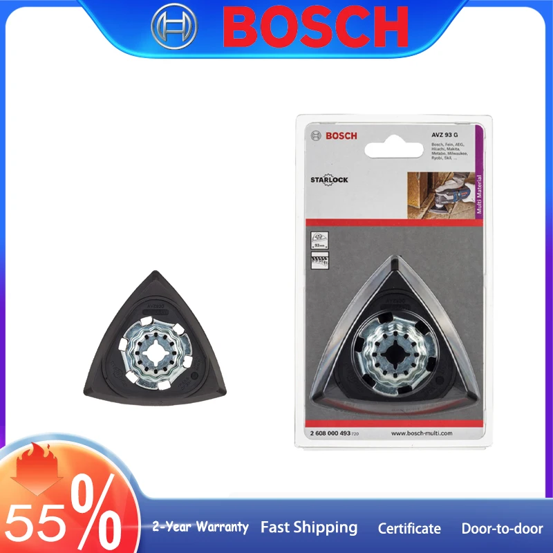 Bosch Starlock AvZ 93 Micro Ptrrack Ruck Ruck Ruck Sanding Base kompatibilná s Bosch GOP12V-28 GOP30-28 GOP185-LI