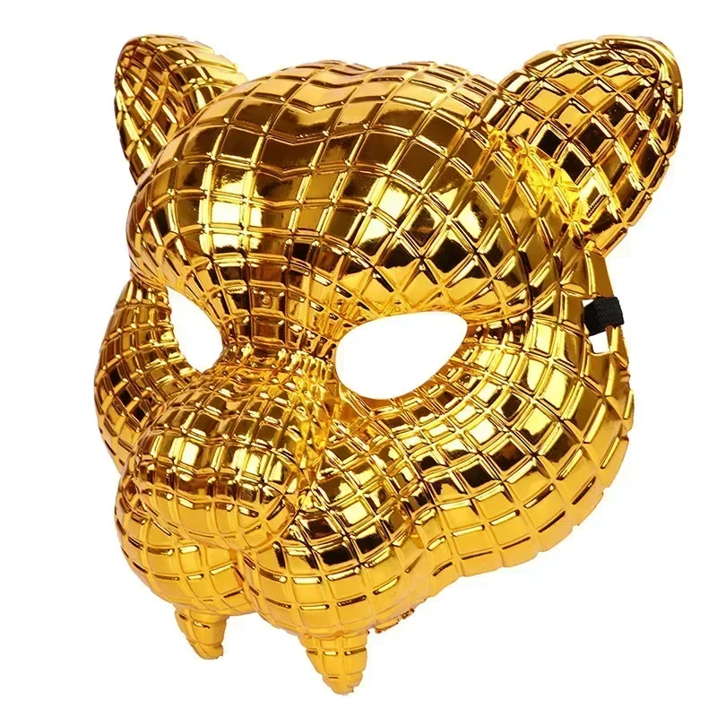 Boss Leopard Halloween Tiger Adult Party Mask pre muža Maska Golden Boss 20C Cosplay Shell Accessories MVIP Zákaznícky hosť